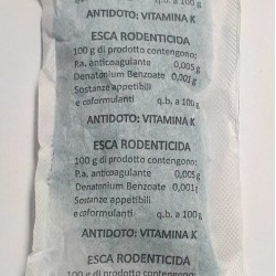 FACORAT PELLETS graužikų naikinimui, 1kg (02101)