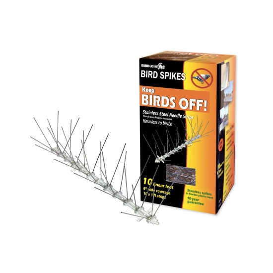 Spygliai paukščių baidymui (nerūdijančio plieno)